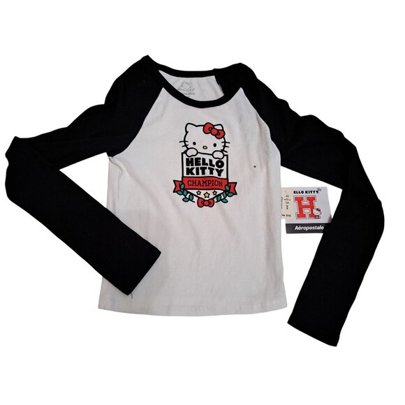 Aeropostale Tops - New Hello Kitty Champion Women's Long-Sleeve Raglan T-shirt Aeropostale Size M